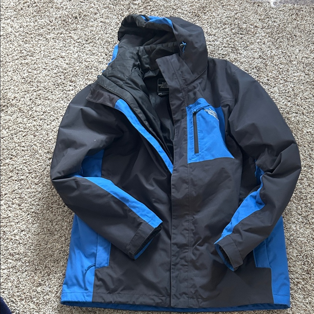 The  and Black Hooded Jacket